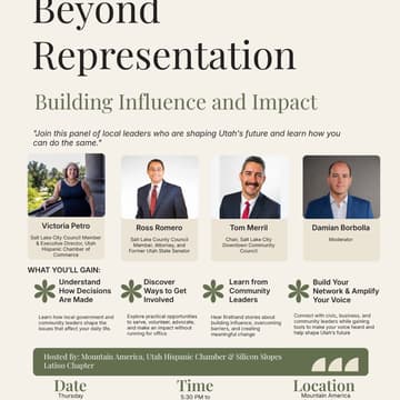 Cover Image for Beyond Representation. Building Influence & Impact.