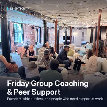 Cover Image for Friday Group Coaching & Peer Support