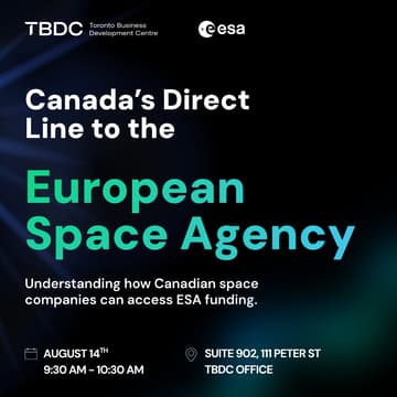 Cover Image for Canada’s Direct Line to the European Space Agency