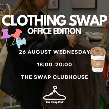 Cover Image for Clothing Swap: Office Edition (20 spots)