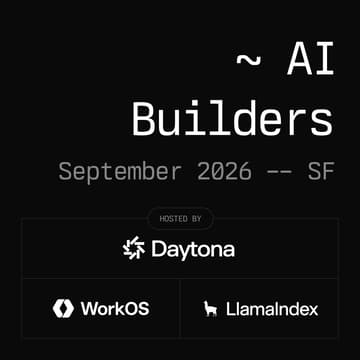 Cover Image for Daytona AI Builders - SF, September 2026