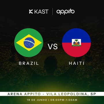 Cover Image for KAST Watch Party: Brasil x Haiti