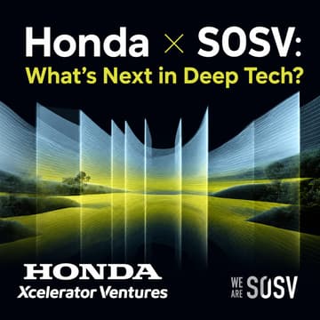 Cover Image for Honda × SOSV: What’s Next in Deep Tech?