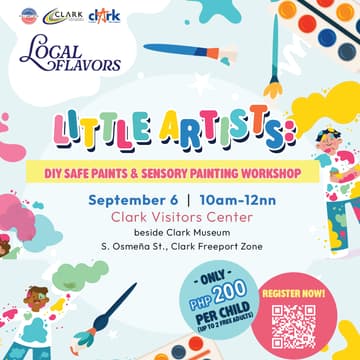 Cover Image for Art Workshop: Little Artists DIY Safe Paints & Sensory Painting