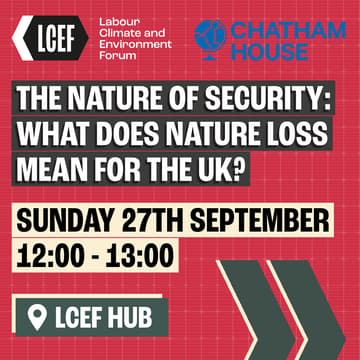 Cover Image for The Nature of Security: What Does Nature Loss Mean for the UK?