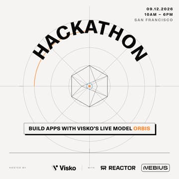 Cover Image for Live Models Hackathon, hosted by Visko x Reactor x Nebius