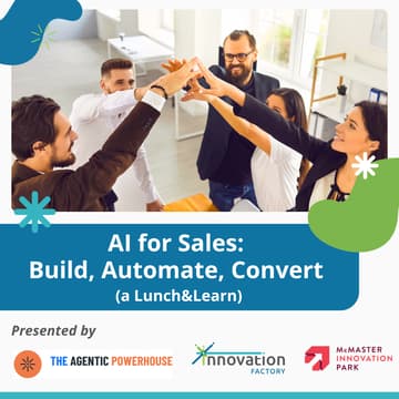 Cover Image for AI for Sales: Build, Automate, Convert (a Lunch&Learn)