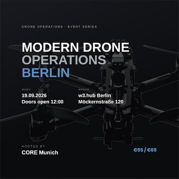 Cover Image for MODERN DRONE OPERATIONS — BERLIN