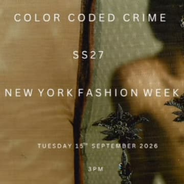 Cover Image for Color Coded Crime application for NYFW