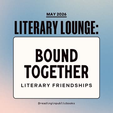 Cover Image for Literary Lounge: A Monthly Book Lover's Social @ RinP