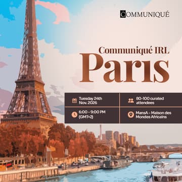 Cover Image for Communiqué IRL Paris