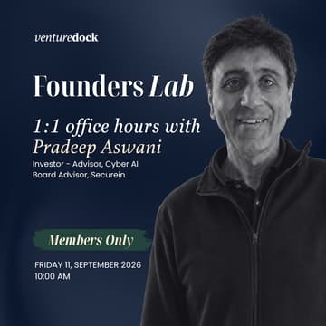 Cover Image for Founder Labs: 1-1 with Pradeep Aswani