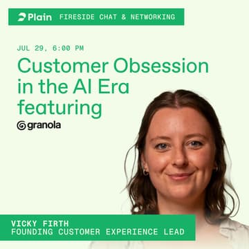 Cover Image for Customer Obsession in the AI Era ft. Granola