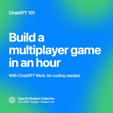 Cover Image for ChatGPT 101: Build a Multiplayer Game x ASCII