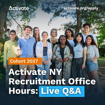 Cover Image for Activate NY Recruitment Office Hours: Live Q&A