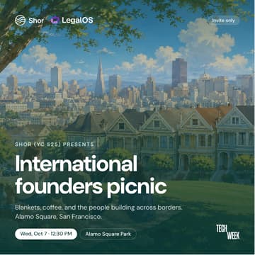 Cover Image for (International) YC founders picnic - #SFTechWeek