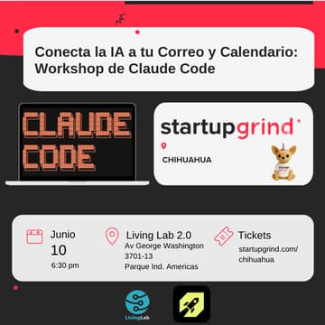Cover Image for Conecta la IA a tu Correo y Calendario: Workshop de Claude Code