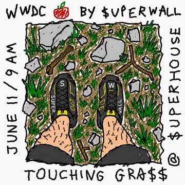 Cover Image for Touching Grass with Superwall - WWDC