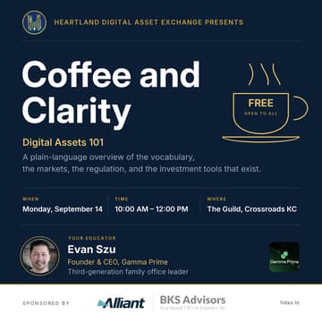 Cover Image for Coffee and Clarity: Digital Assets 101