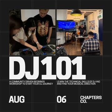 Cover Image for DJ101: Community-driven beginner-friendly DJ workshop
