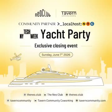 Cover Image for localhost:NYC: Yacht Party - #NYTechWeek