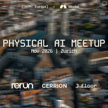 Cover Image for Physical AI Meetup - Zurich Edition