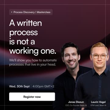 Cover Image for A written process is not a working one