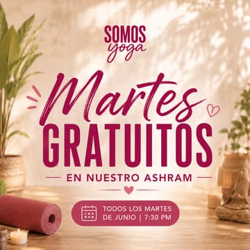 Cover Image for Martes de tardes gratuitas en nuestro Ashram