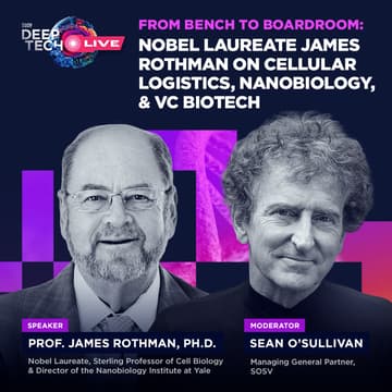 Cover Image for From Bench to Boardroom: Nobel Laureate James Rothman on Cellular Logistics, Nanobiology, & VC Biotech (Virtual)