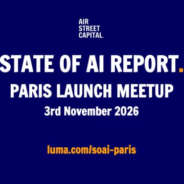 Cover Image for State of AI 2026 - Paris launch event