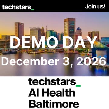 Cover Image for Techstars AI Health Baltimore Demo Day