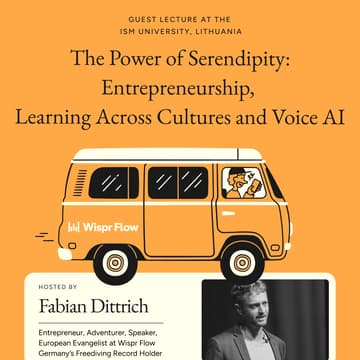 Cover Image for The Power of Serendipity: Entrepreneurship, Learning Across Cultures and Voice AI