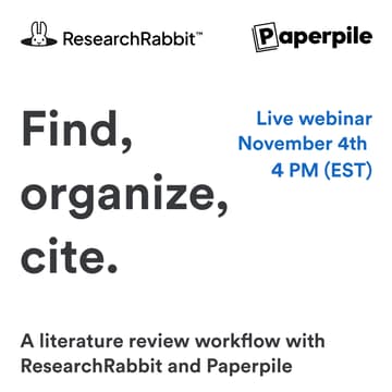 Cover Image for A literature review workflow with ResearchRabbit and Paperpile