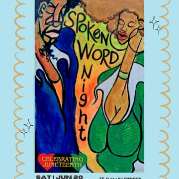 Cover Image for Juneteenth Spokenword Open Mic & After-Party