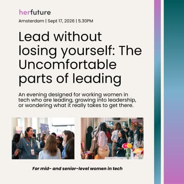 Cover Image for HerFuture+ | Lead Without Losing Yourself: The Uncomfortable Parts of Leading
