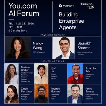 Cover Image for You.com AI Forum @ Databricks