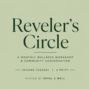 Cover Image for Reveler's Circle: Nutrition for a Healthier Body & Mind