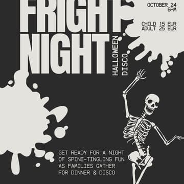 Cover Image for Friday Fright Night — Halloween Disco & Street Food