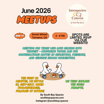 Cover Image for *RSVP REQUIRED* Introspective Convos @ Sweet Wheat 6/14