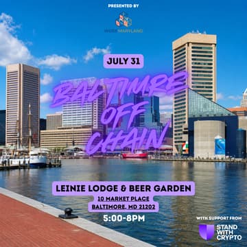 Cover Image for Baltimore OFF Chain Friday.