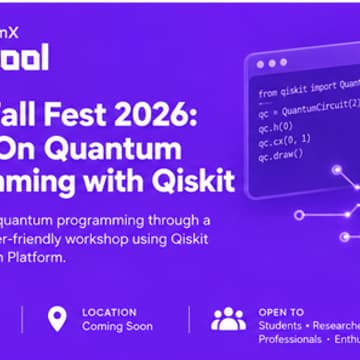Cover Image for Qiskit Fall Fest 2026: Hands-On Quantum Programming with Qiskit