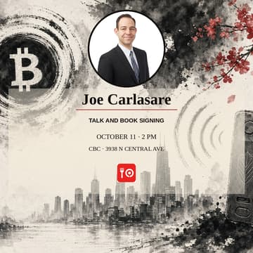 Cover Image for Joe Carlasare talk and book signing
