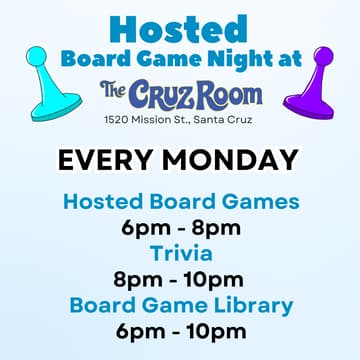 Cover Image for Board Game Night at The Cruz Room!