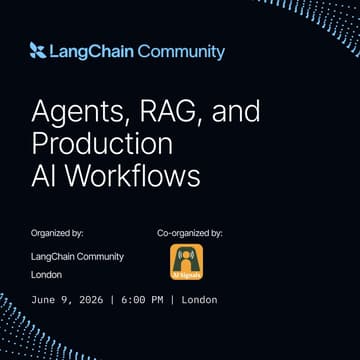 Cover Image for AI Signals x LangChain Community #32: Agents, RAG, and Production AI Workflows