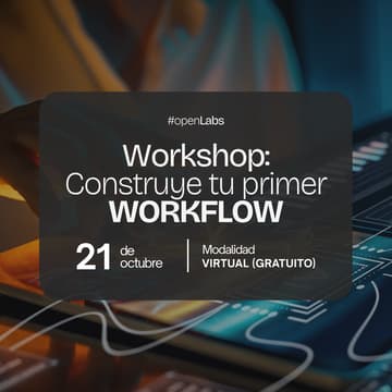 Cover Image for Construye tu primer WORKFLOW: de una tarea repetitiva a un proceso automatizado