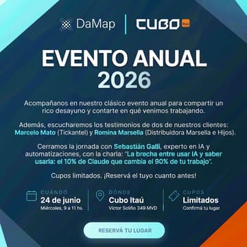 Cover Image for Evento Anual de DaMap