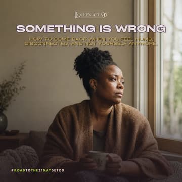 Cover Image for Something Is Wrong: How To Come Back When You Feel Numb, Disconnected, and Not Yourself Anymore.