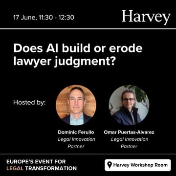 Cover Image for Does AI Build or Erode Lawyer Judgment?