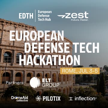 Cover Image for European Defense Tech Hackathon – Rome
