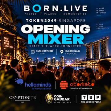 Cover Image for TOKEN2049 Singapore — Opening Mixer 🇸🇬